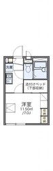 レオパレス多摩百草の物件間取画像